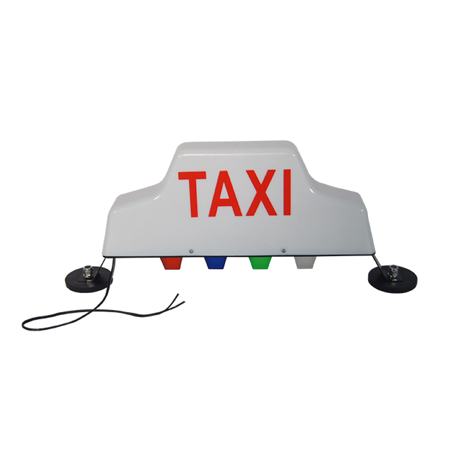 12V led出租车招牌屋顶广告灯带四个磁铁出租车灯
